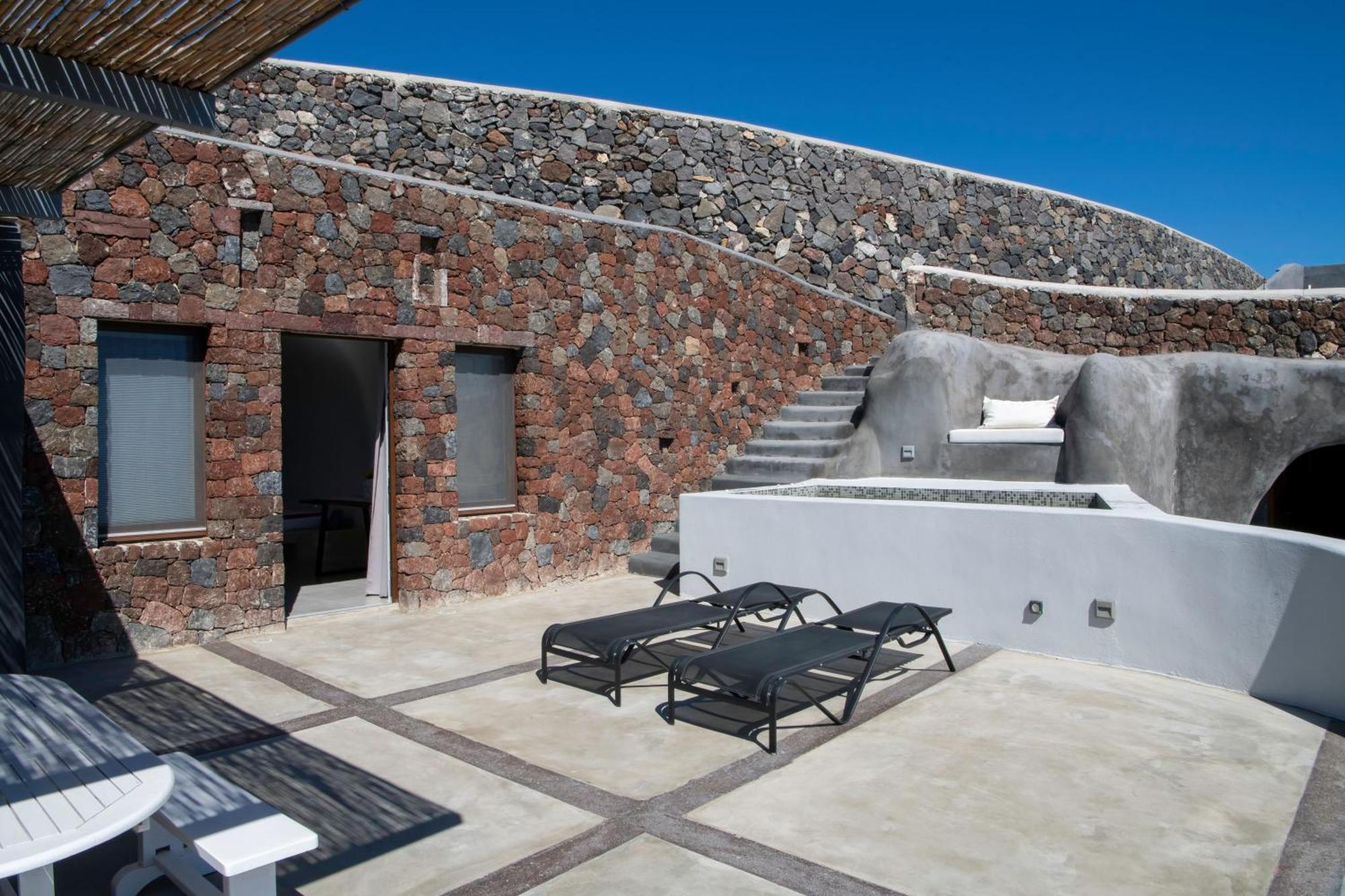 Luxe Efis Home Sea View 4 Villas & 4 Prive Jacuzzi 易莫洛林 外观 照片
