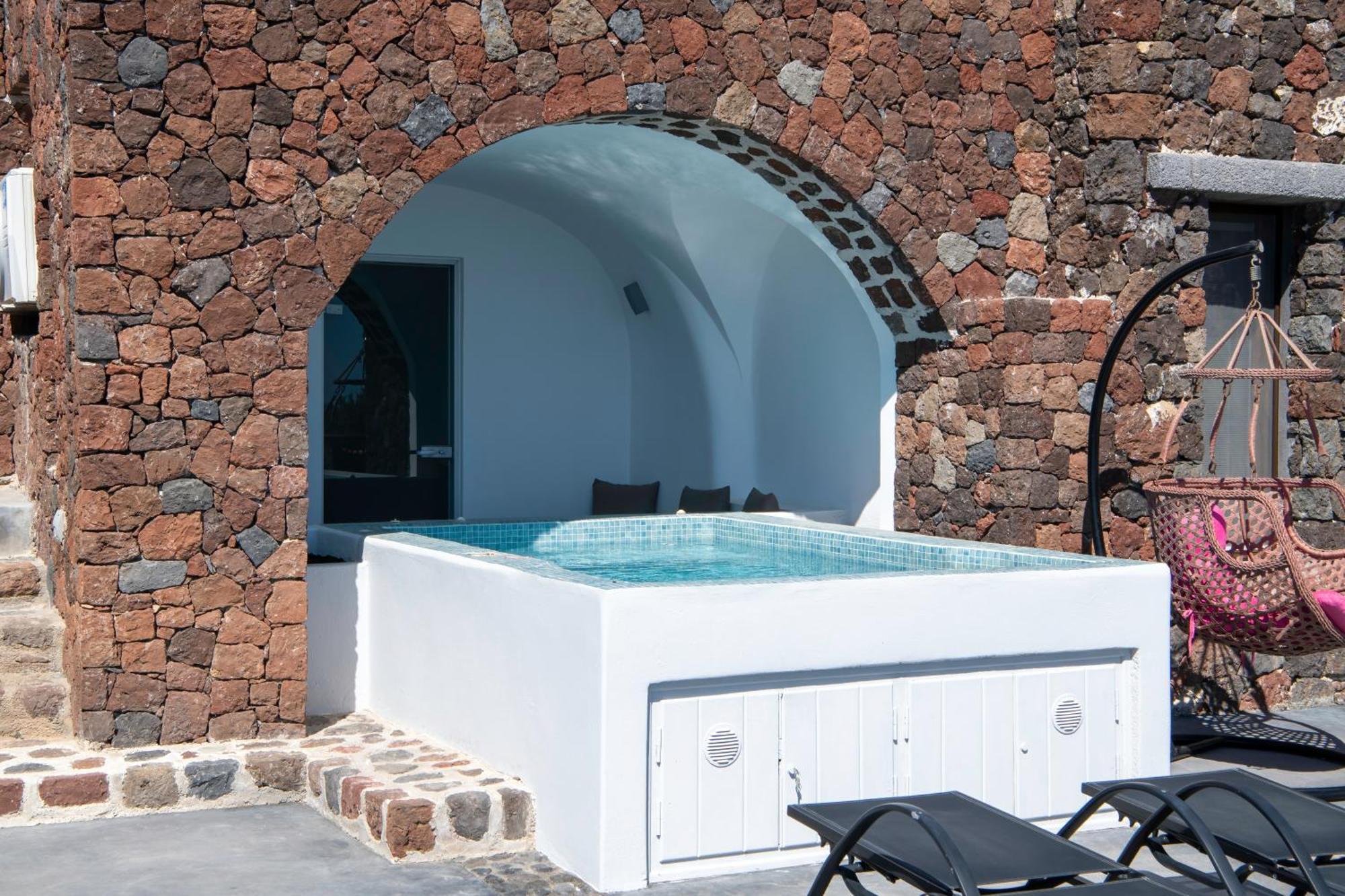 Luxe Efis Home Sea View 4 Villas & 4 Prive Jacuzzi 易莫洛林 外观 照片